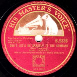 Banned by the BBC: “Don’t Let’s Be Beastly to the Germans”