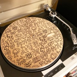 Keith Haring Record Mat